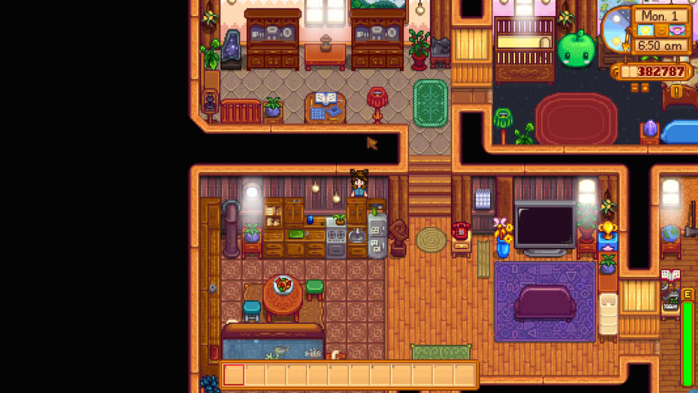 Pc Bug Glitch Clipped Through Wall After Grandpa S Y3 Cutscene Stardew Valley Forums - Strawberry Home Decor Stardew Valley