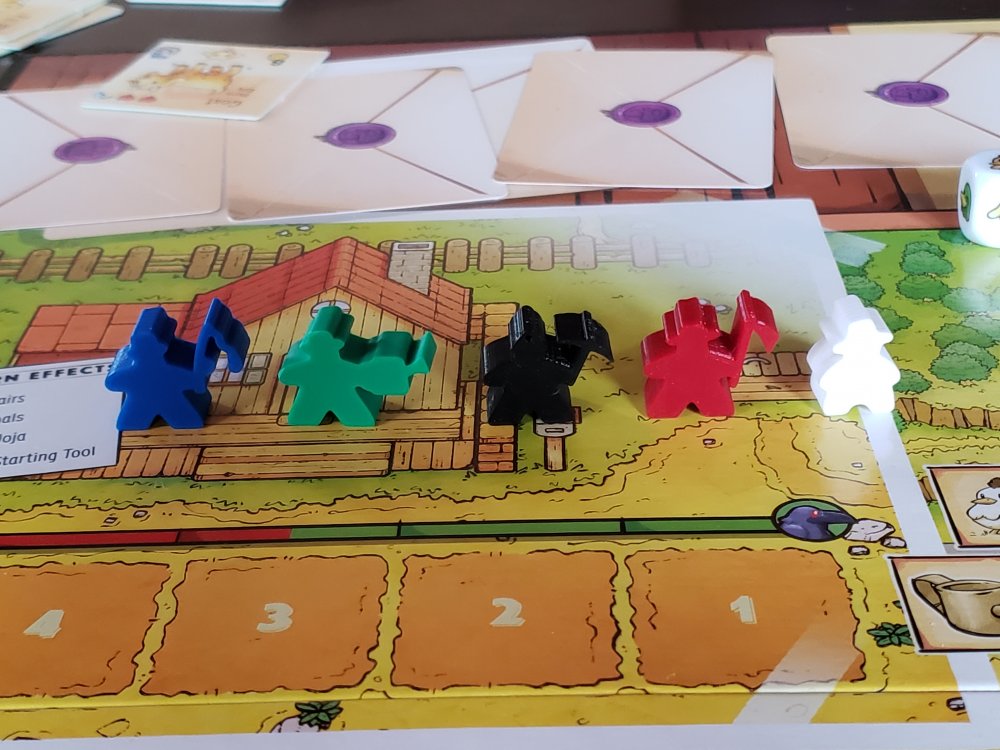 Farmer Board Game Meeple