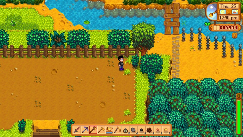 Windows - Mahogany seed grew into tree in inaccessable area | Stardew ...