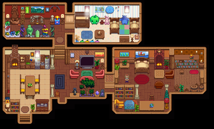 Forest Farm - Maplewood farm in its final form 🍃 | Stardew Valley Forums