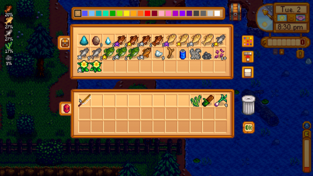Post your Day 2 Fishing Catch on a fresh run here