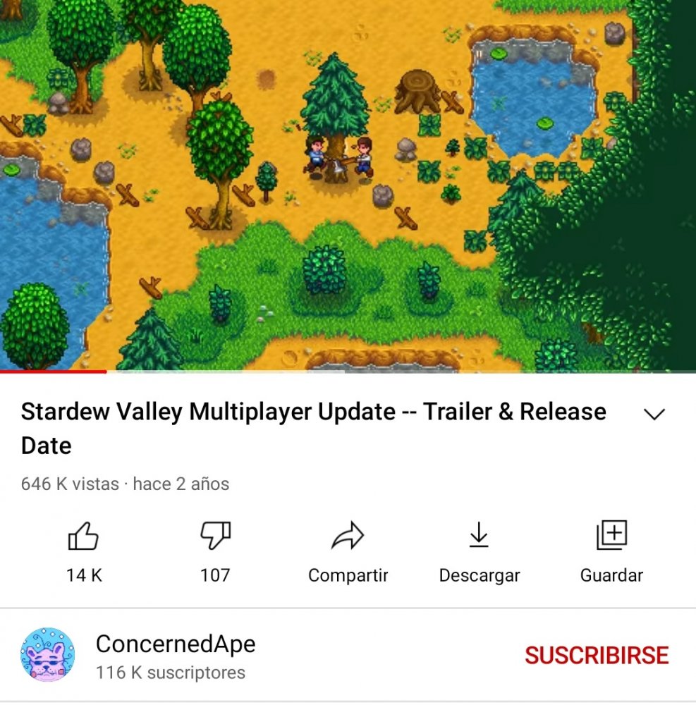 Stardew Valley - Multiplayer Trailer 