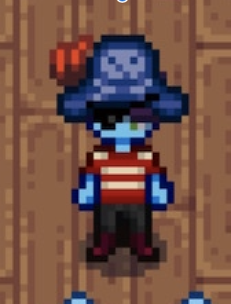 I put a blobfish mask on my kiddo! :) : r/StardewValley