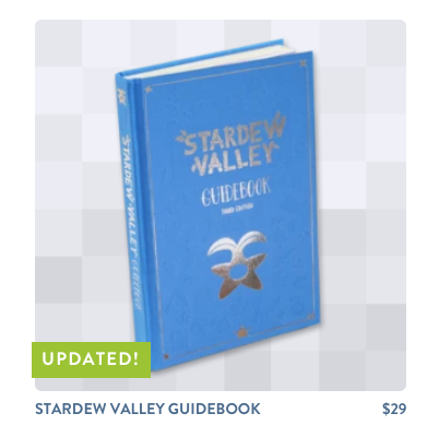 Guidebook Stardew Valley Forums